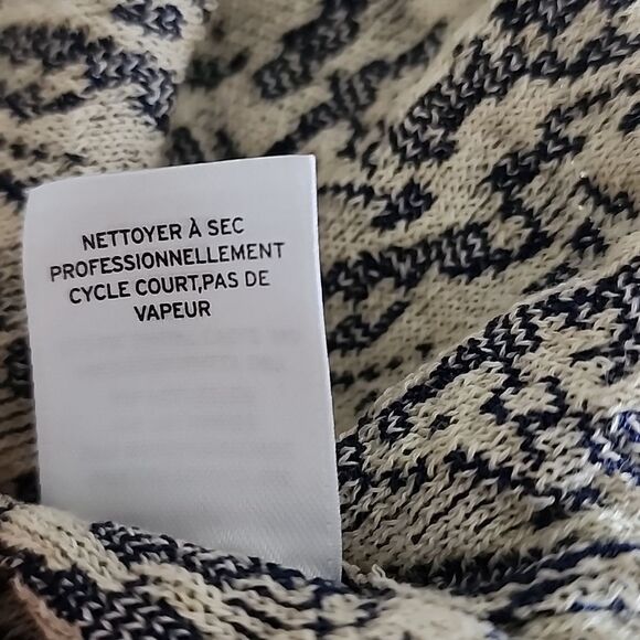 Classiques Entier Blue Sweater Small NWT - Picture 7 of 7